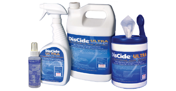 875SP-DisCide®-Ultra-Quart-Spray-Disinfectant-Disinfecting-towles-wipes-family